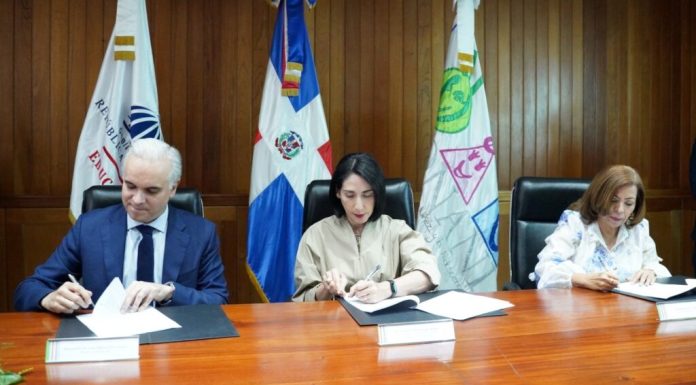 MINERD, CONANI y GANA-RD sellan alianza para fortalecer la protección y permanencia escolar de la niñez