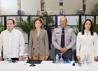 Raquel Peña evalúa avances y nuevas estrategias en reunión de seguimiento al Plan de Seguridad Ciudadana