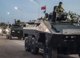 Esperando ataque de Estados Unidos, Venezuela despliega todas sus posiciones y armas desde el mar Caribe hasta la frontera con Brasil