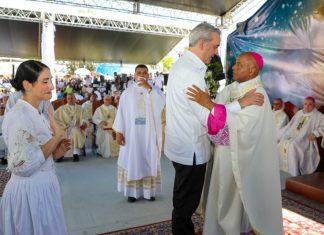 Presidente Abinader participa en emotiva ceremonia por la creación canónica y ordenación episcopal de monseñor Manuel Antonio Ruiz de la Rosa
