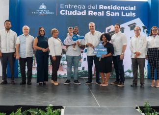 Presidente Abinader y ministro Bonilla entregan 360 nuevas viviendas en Ciudad Real San Luis, Santo Domingo Este