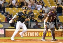 Alberto Rodríguez impulsa triunfo de las Águilas Cibaeñas sobre los Gigantes del Cibao