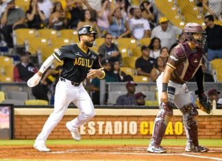 Alberto Rodríguez impulsa triunfo de las Águilas Cibaeñas sobre los Gigantes del Cibao