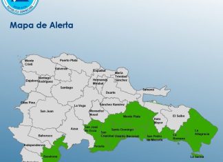 Centro de Operaciones de Emergencias quita alertas en trece provincias y deja nueve y en DN en alerta verde