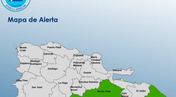Centro de Operaciones de Emergencias quita alertas en trece provincias y deja nueve y en DN en alerta verde