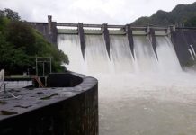 INDRHI reporta siete presas en niveles altos por fuertes lluvias, mantienen vigilancia