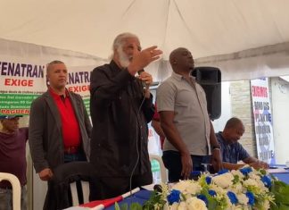 Juan Hubieres se queja de que el Día del chófer lo encuentra sin pensiones, sin Bonogas y mucha corrupción en combustible subsidiado