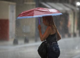 Indomet anuncia lluvias para esta tarde en varias provincias