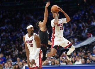 Norman Powell lanza a Miami; Heat se coloca en la cuarta posición de la Conferencia Este