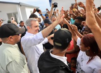 Por malas condiciones meteorológicas ajustan horario de las actividades del Presidente Abinader en la provincia Duarte