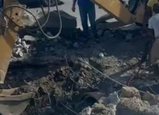 Trabajos del Metro provocan avería y dejan sin agua a comunidades de Santo Domingo Oeste