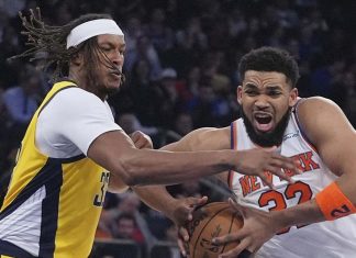 Towns encesta 37 en victoria de los Knicks sobre los Nets