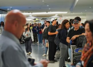Miles de pasajeros varados en Estados Unidos tras cientos de cancelaciones de vuelos por el cierre del gobierno federal