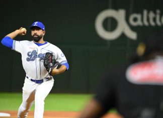 Valdez domina, Stevenson la saca y Licey supera 3-2 a los Gigantes