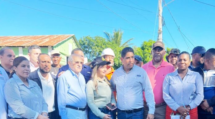 Visitan zonas afectadas en Mao para coordinar asistencia a damnificados