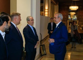 Presidente Abinader inicia agenda en San José con reunión bilateral junto al CEO de Mysilicon Compass Ian Steff