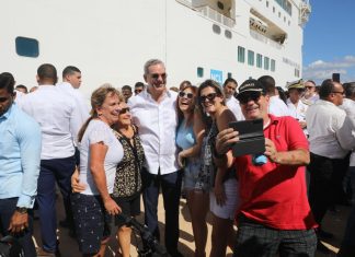 Presidente Abinader anuncia llegada de dos cruceros simultáneamente por primera vez a Pedernales