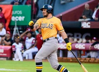 Las Águilas anotan cinco en la décima y logran su primer triunfo en el round robin