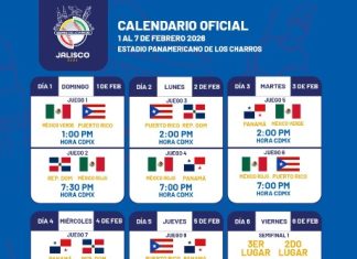 ¡Listo el calendario de la Serie del Caribe Jalisco 2026!