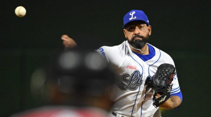 César Valdez domina y Licey vence 6-1 a los Gigantes en el Quisqueya