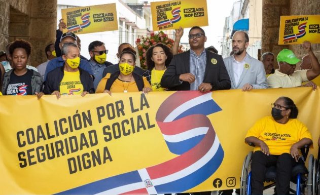 Coalición por la Seguridad Social Digna condena el entramado de corrupción en SENASA