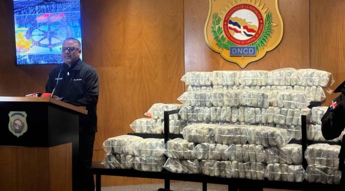 DNCD ocupa 251 paquetes de cocaína en cargamento con destino a Puerto Rico