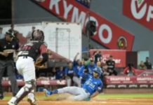 Gigantes superan al Licey 4-2 para quebrar el empate
