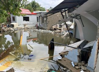 Explosión en tubería de Coraasan causa daños a cuatro viviendas Santiago de los Caballeros