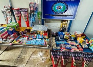 Autoridades decomisan más de 3,800 fuegos artificiales ilegales en Santiago