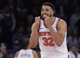 Towns en el máximo anotador de los Knicks en triunfo sobre Toronto