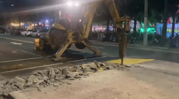 Intrant retira el muro de las lamentaciones en la avenida George Washington; colocará otro más pequeño