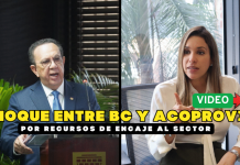 Video- Choque entre BC y Acoprovi por recursos de encaje al sector