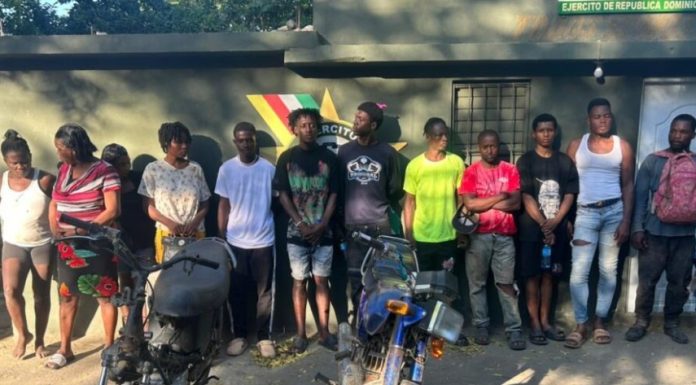 Ejército de RD apresa en Montecristi 30 haitianos indocumentados