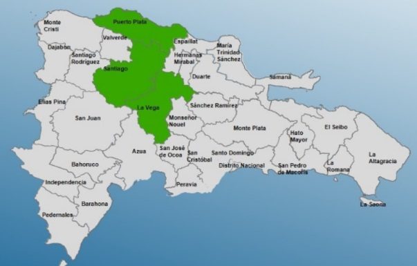 COE emite alerta verde para tres provincias por vaguada prefrontal
