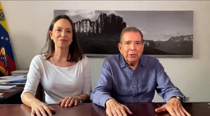 Corina Machado y Edmundo González dicen que en 2026 se consolidará «la libertad» de Venezuela