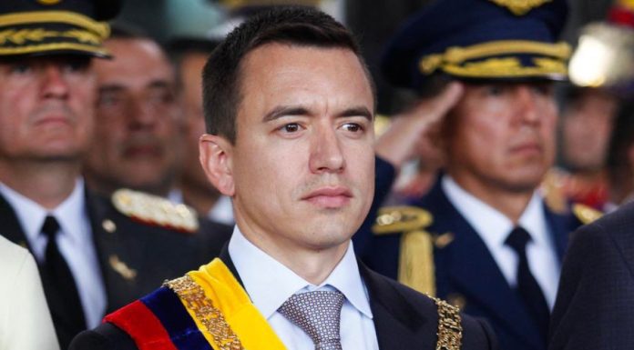 «A todos los criminales narcochavistas les llega su hora», asegura el Presidente de Ecuador, Daniel Noboa