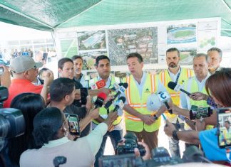 Ministros Ito Bisonó y Kelvin Cruz encabezan balance de obras y ratifican continuidad del cronograma para los Juegos Centroamericanos y del Caribe 2026