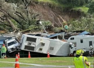 Varios desaparecidos tras deslizamiento de tierra en Nueva Zelanda