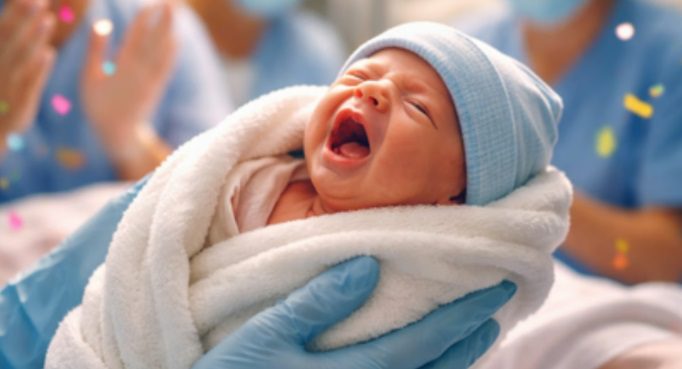 Primer bebé del 2026 nace en la Maternidad San Lorenzo de Los Mina