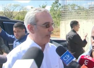 Ministro de Defensa presenta avances de la Verja Perimetral Inteligente al presidente Abinader y al presidente electo de Chile