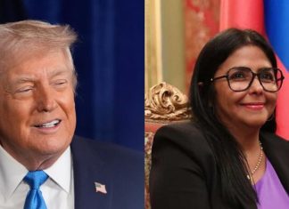 Trump a presidenta interina de Venezuela: «Si no hace lo correcto, va a pagar un precio muy alto»