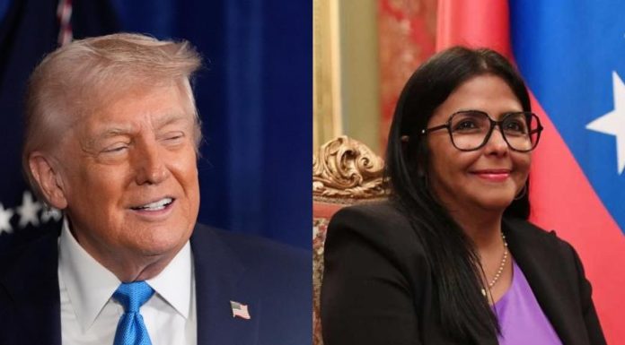 Trump a presidenta interina de Venezuela: «Si no hace lo correcto, va a pagar un precio muy alto»