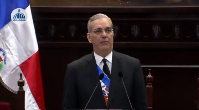“Las fallas ocurridas en el sistema son inaceptables. Nos preocupan y nos ocupan”, manififesta Abinader durante su rendición de cuentas