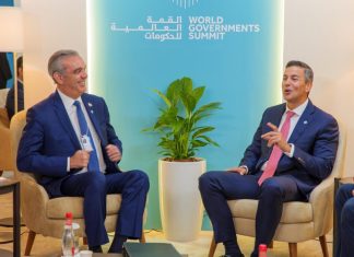 Abinader promueve uso de hub logístico dominicano para dinamizar exportaciones agrícolas de Paraguay, amplía relaciones económicas con Ecuador y fortalece cooperación tecnológica con Emiratos Árabes Unidos