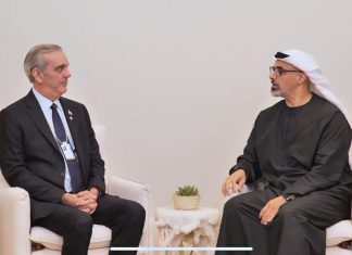 Presidente Luis Abinader regresó a República Dominicana tras exitosa jornada en Emiratos Árabes Unidos