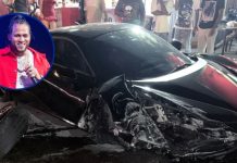 El Alfa sufre aparatoso accidente en el Distrito Nacional