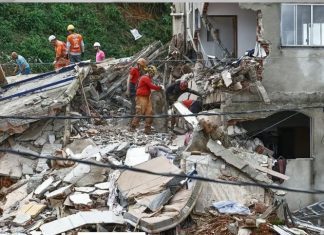 Fuerte temporal deja al menos 28 muertos y decenas de desaparecidos en Brasil