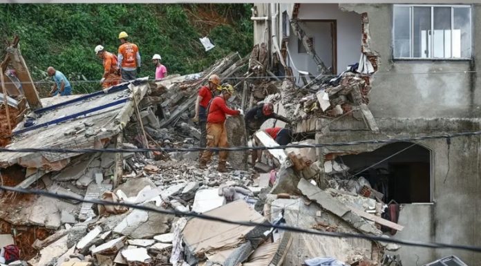 Fuerte temporal deja al menos 28 muertos y decenas de desaparecidos en Brasil
