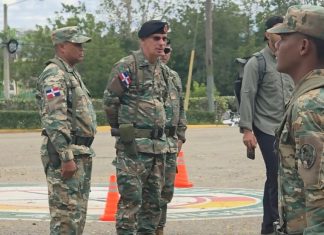 El comandante del Ejército asegura la frontera está bajo control tras recorrido por Elías Piña y Dajabón