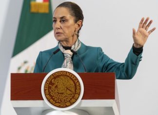 Presidenta de México, Claudia Sheinbaum, es trasladada a embarcación de la Marina como medida preventiva, tras muerte de “El Mencho”